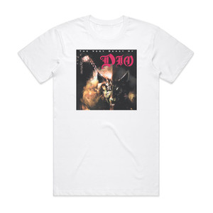 Dio The Very Beast Of Dio Album Cover T-Shirt White Dio The Very Beast Of Dio Album Cover T-Shirt White