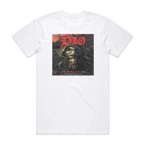 Dio Magica 1 Album Cover T-Shirt White Dio Magica 1 Album Cover T-Shirt White
