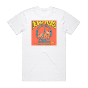 Dune Rats Hurry Up And Wait Album Cover T-Shirt White Dune Rats Hurry Up And Wait Album Cover T-Shirt White
