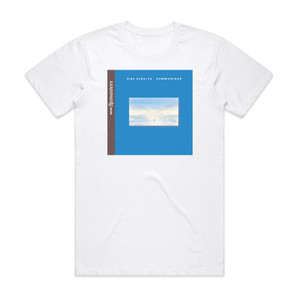 Dire Straits Communiqu 1 Album Cover T-Shirt White