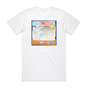 Dire Straits Extendedanceplay Album Cover T-Shirt White Dire Straits Extendedanceplay Album Cover T-Shirt White