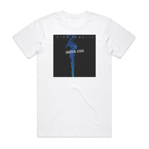 Dire Straits Industrial Disease 1 Album Cover T-Shirt White Dire Straits Industrial Disease 1 Album Cover T-Shirt White