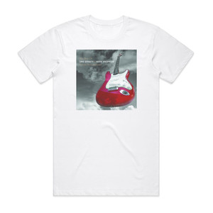 Dire Straits The Best Of Dire Straits Mark Knopfler Private Investigatio Album Cover T-Shirt White
