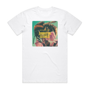 Dance Gavin Dance Summertime Gladness Album Cover T-Shirt White Dance Gavin Dance Summertime Gladness Album Cover T-Shirt White