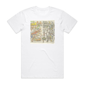 Dance Gavin Dance Instant Gratification Album Cover T-Shirt White Dance Gavin Dance Instant Gratification Album Cover T-Shirt White