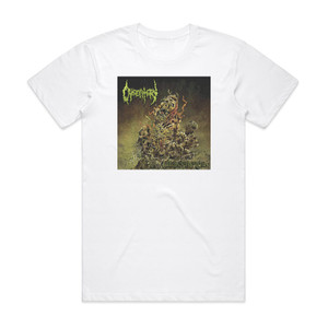 Dysentery From Past Suffering Comes New Flesh Album Cover T-Shirt White