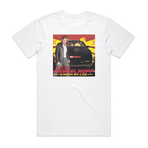 David Hasselhoff Jump In My Car Album Cover T-Shirt White David Hasselhoff Jump In My Car Album Cover T-Shirt White