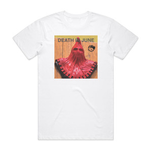 Death in June Essence Album Cover T-Shirt White Death in June Essence Album Cover T-Shirt White