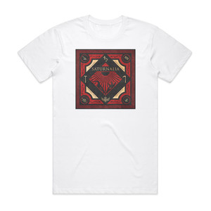 Deathless Legacy Saturnalia Album Cover T-Shirt White
