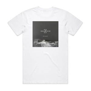 Dirk Maassen Avalanche Album Cover T-Shirt White Dirk Maassen Avalanche Album Cover T-Shirt White