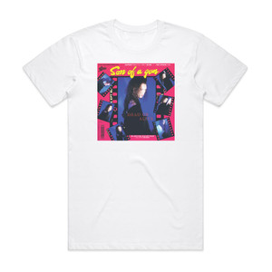 Dead or Alive Son Of A Gun Album Cover T-Shirt White Dead or Alive Son Of A Gun Album Cover T-Shirt White