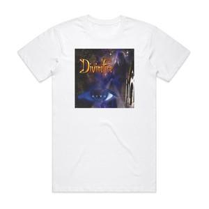 Divinefire Hero Album Cover T-Shirt White Divinefire Hero Album Cover T-Shirt White