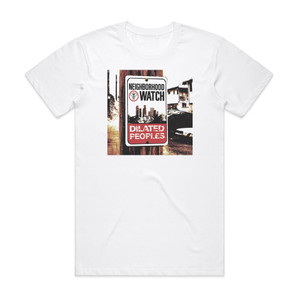 Dilated Peoples Neighborhood Watch Album Cover T-Shirt White