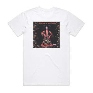Death SS In Death Of Steve Sylvester Album Cover T-Shirt White Death SS In Death Of Steve Sylvester Album Cover T-Shirt White