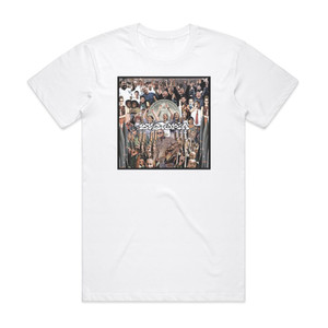 Dystopia Dystopia Album Cover T-Shirt White Dystopia Dystopia Album Cover T-Shirt White