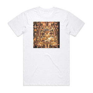 Delerium Flowers Become Screens 1 Album Cover T-Shirt White Delerium Flowers Become Screens 1 Album Cover T-Shirt White
