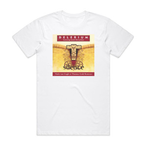 Delerium Silence 4 Album Cover T-Shirt White