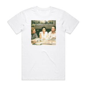 DSound Doublehearted Album Cover T-Shirt White DSound Doublehearted Album Cover T-Shirt White