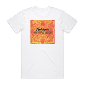 Dokken Best Of Dokken Album Cover T-Shirt White Dokken Best Of Dokken Album Cover T-Shirt White