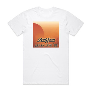 Dokken Japan Live 95 Album Cover T-Shirt White Dokken Japan Live 95 Album Cover T-Shirt White