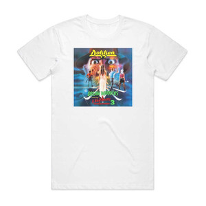 Dokken Dream Warriors 1 Album Cover T-Shirt White Dokken Dream Warriors 1 Album Cover T-Shirt White