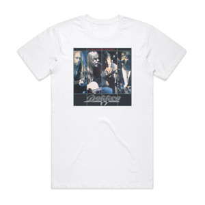 Dokken One Live Night 1 Album Cover T-Shirt White Dokken One Live Night 1 Album Cover T-Shirt White