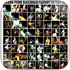 Grand Funk Railroad Caught In The Act Album Cover Sticker Grand Funk Railroad Caught In The Act Album Cover Sticker
