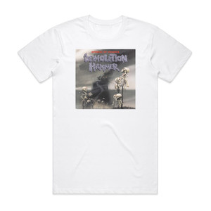 Demolition Hammer Epidemic Of Violence Album Cover T-Shirt White Demolition Hammer Epidemic Of Violence Album Cover T-Shirt White