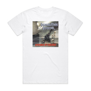 Demolition Hammer Epidemic Of Violence 1 Album Cover T-Shirt White Demolition Hammer Epidemic Of Violence 1 Album Cover T-Shirt White