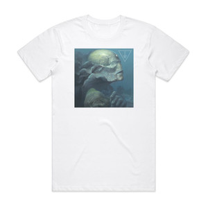 Drowning the Light Cursed Below The Waves Album Cover T-Shirt White