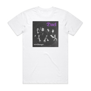 Duel Witchbanger Album Cover T-Shirt White Duel Witchbanger Album Cover T-Shirt White