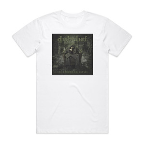 Disbelief The Ground Collapses Album Cover T-Shirt White