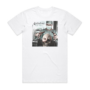 Disbelief Heal Album Cover T-Shirt White Disbelief Heal Album Cover T-Shirt White