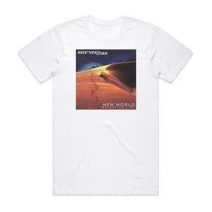 Dave Kerzner New World Album Cover T-Shirt White Dave Kerzner New World Album Cover T-Shirt White