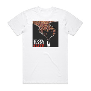 Dr Sin Alive Album Cover T-Shirt White Dr Sin Alive Album Cover T-Shirt White