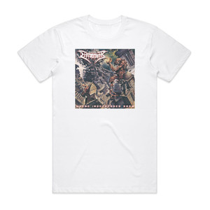 Dismember Where Ironcrosses Grow Album Cover T-Shirt White Dismember Where Ironcrosses Grow Album Cover T-Shirt White