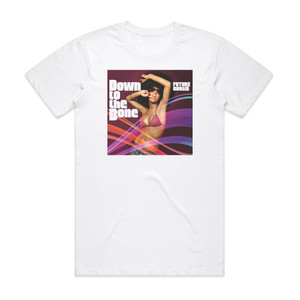 Down to the Bone Future Boogie 1 Album Cover T-Shirt White Down to the Bone Future Boogie 1 Album Cover T-Shirt White