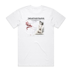 Deathstars Termination Bliss 1 Album Cover T-Shirt White Deathstars Termination Bliss 1 Album Cover T-Shirt White