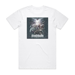 DeathAwaits Rapture Smites Album Cover T-Shirt White DeathAwaits Rapture Smites Album Cover T-Shirt White