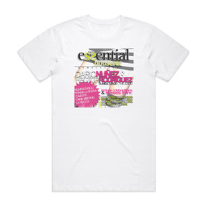 Dario Nunez Rumbaleando The Album Album Cover T-Shirt White Dario Nunez Rumbaleando The Album Album Cover T-Shirt White