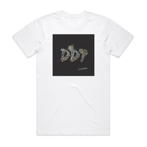 DDT Empty 7 Album Cover T-Shirt White DDT Empty 7 Album Cover T-Shirt White