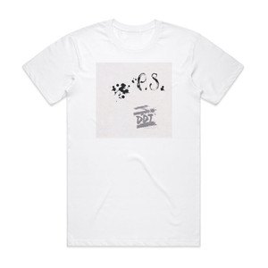 DDT Ps 1 Album Cover T-Shirt White DDT Ps 1 Album Cover T-Shirt White