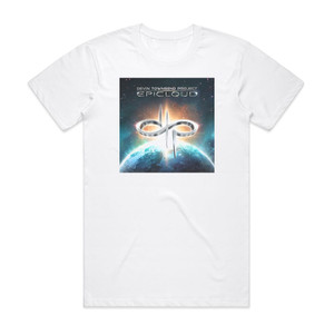 Devin Townsend Project Epicloud Album Cover T-Shirt White Devin Townsend Project Epicloud Album Cover T-Shirt White