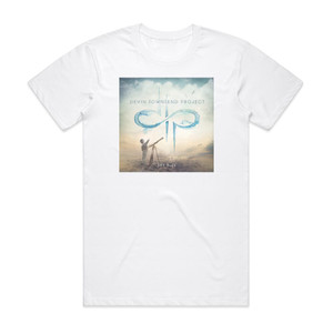 Devin Townsend Project Sky Blue Album Cover T-Shirt White Devin Townsend Project Sky Blue Album Cover T-Shirt White