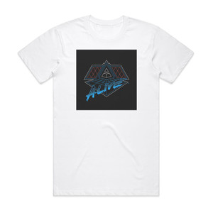 Daft Punk Alive 2007 Album Cover T-Shirt White