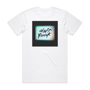 Daft Punk Human After All Album Cover T-Shirt White
