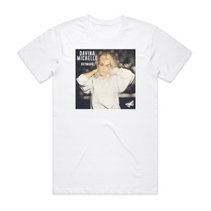 Davina Michelle Skyward Album Cover T-Shirt White Davina Michelle Skyward Album Cover T-Shirt White