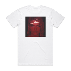 Davina Michelle Liar Album Cover T-Shirt White Davina Michelle Liar Album Cover T-Shirt White