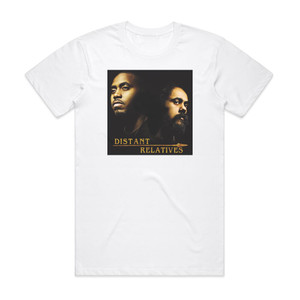 Damian Marley Distant Relatives Album Cover T-Shirt White