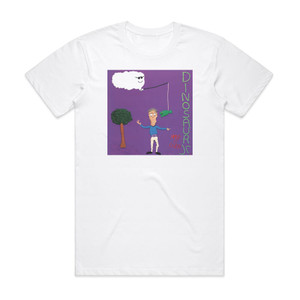Dinosaur Jr Hand It Over Album Cover T-Shirt White Dinosaur Jr Hand It Over Album Cover T-Shirt White